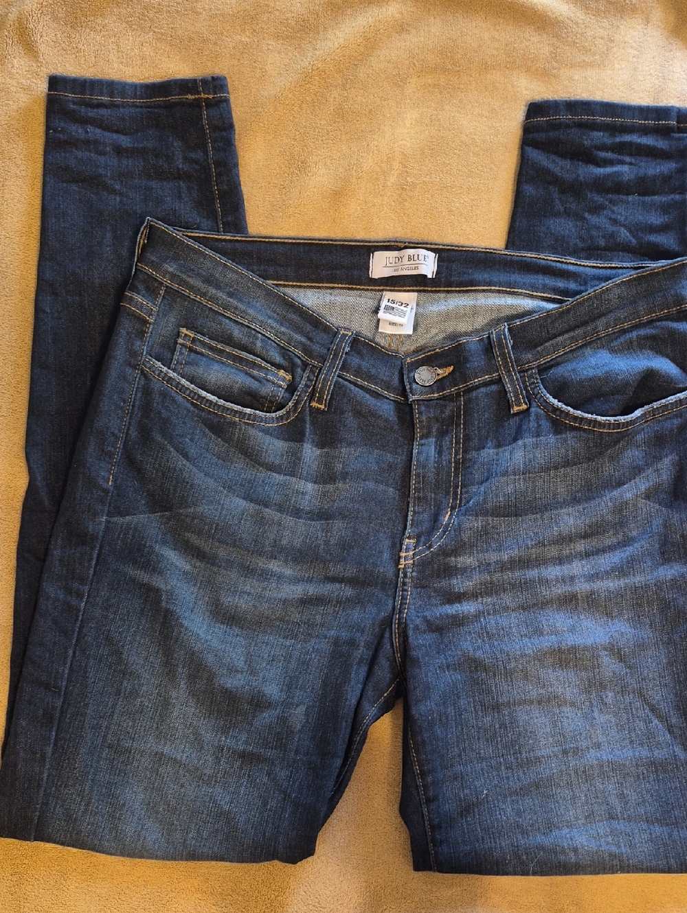 Judy Blue Indigo Skinny High-Rise Women's Jeans SZ 15